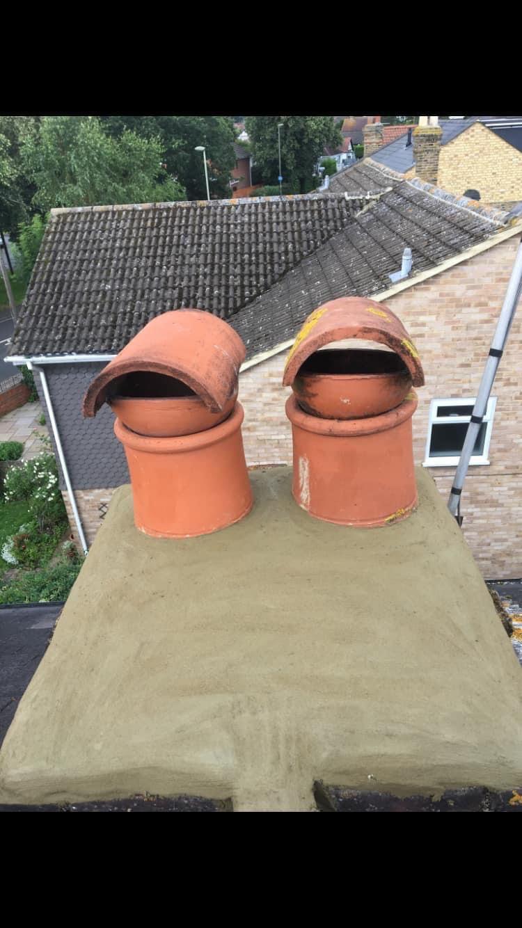 Chimney Repointing & New Pots