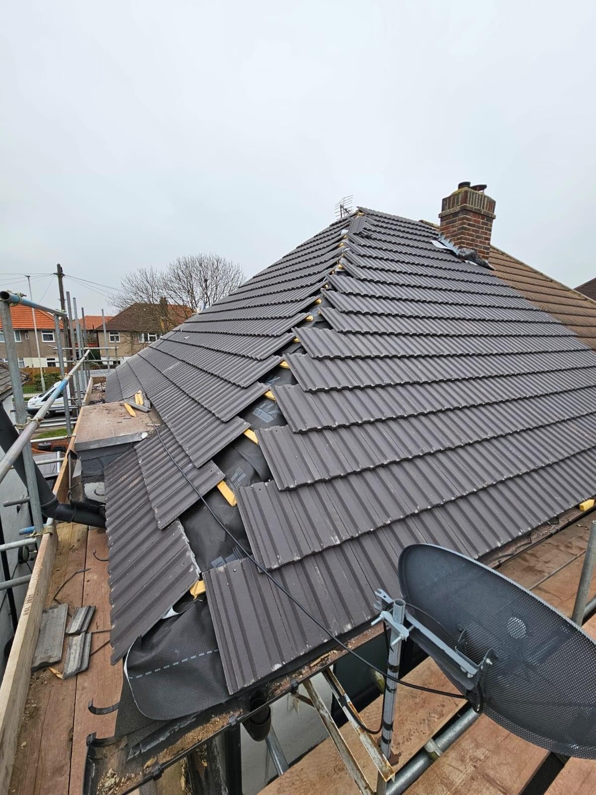 Bungalow Roof Re-Tile