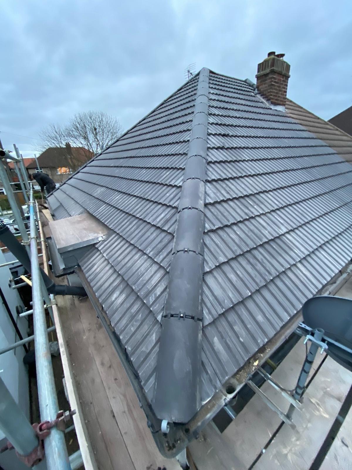 Finished Hipped Tiled Roof