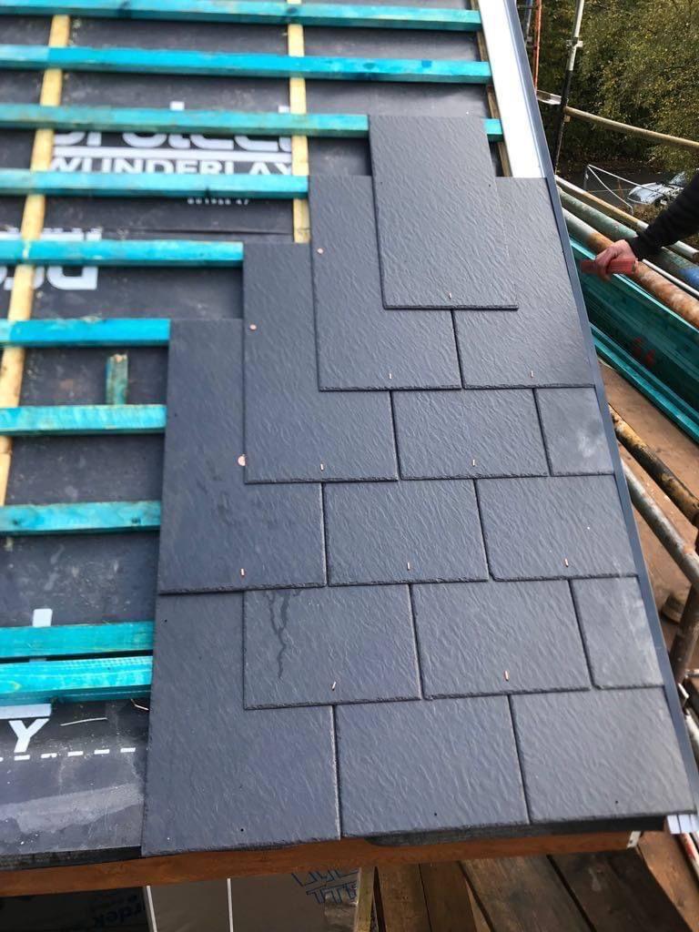 Natural Slate Roof Tiling