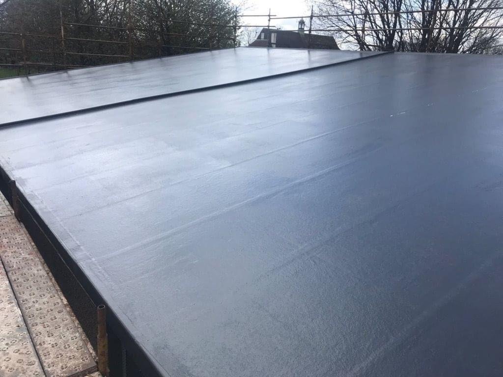 New Grey Tiled Roof Complete