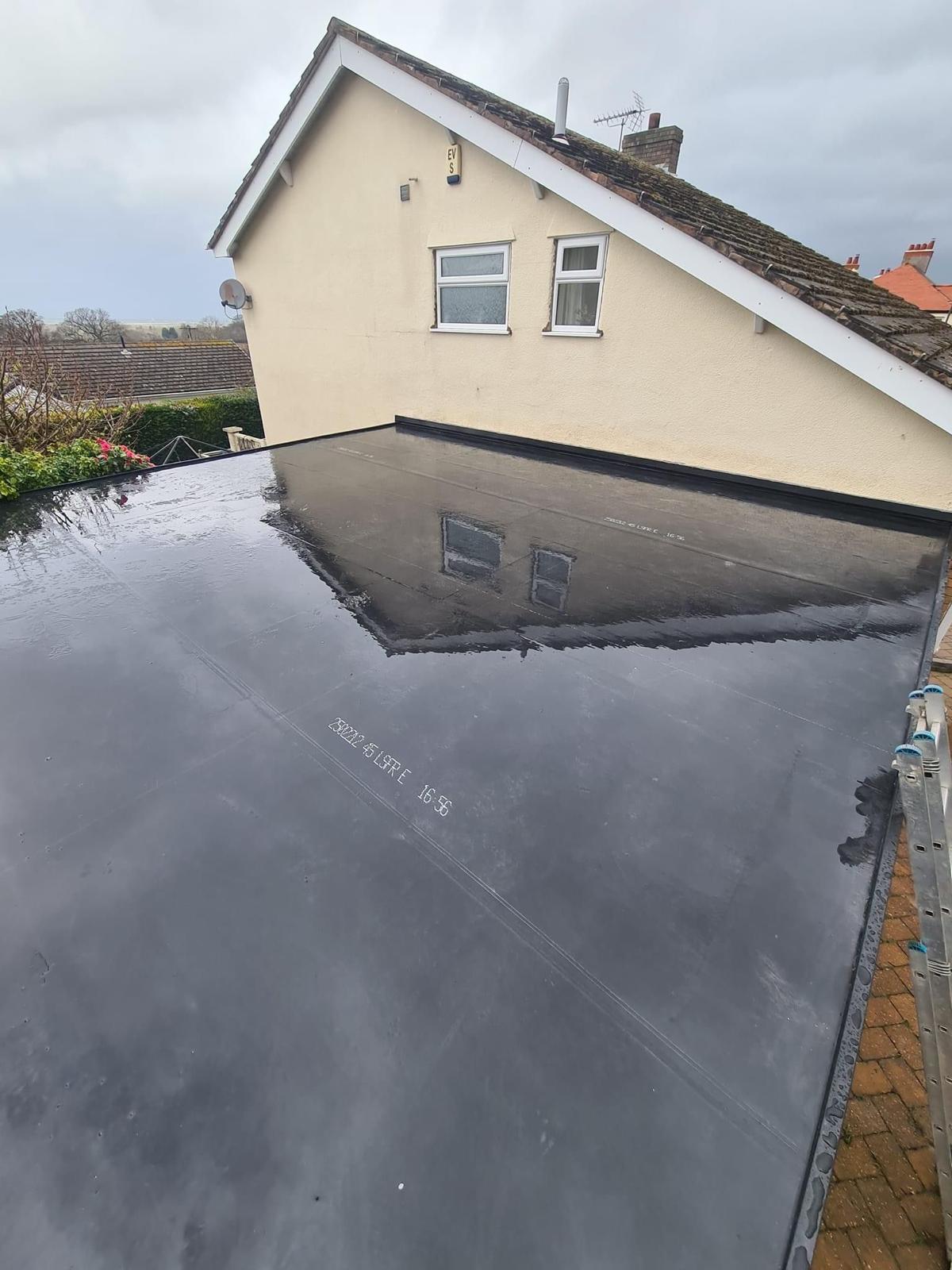 EPDM Rubber Flat Roof