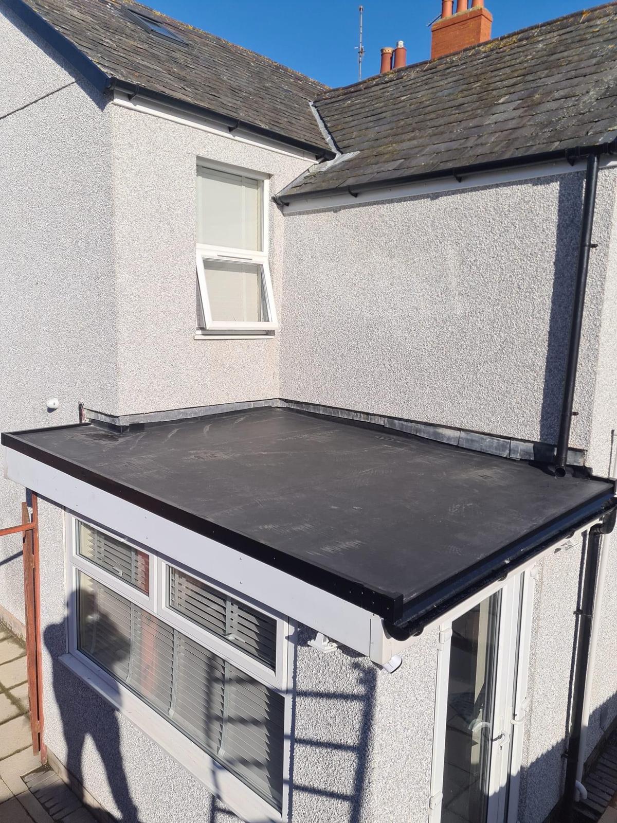GRP Porch Flat Roof