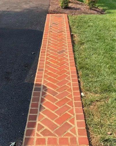 Sandstone Path & Channel Drain
