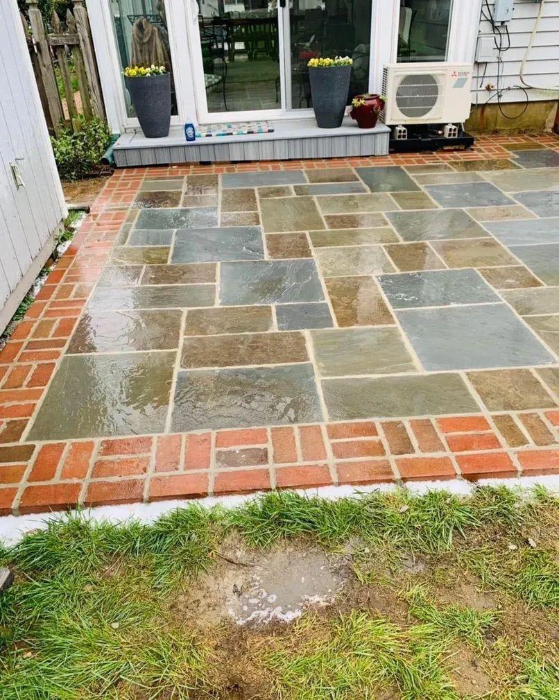 Riven Sandstone Patio